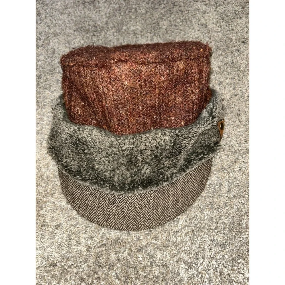 Grace Ciao Cap‎ Fur Womens Hat Winter Cadat Military Style Streetwear